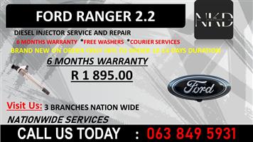 FORD RANGER 2.2 DIESEL INJECTORS CHATSWORTH  KWAZULU NATAL 