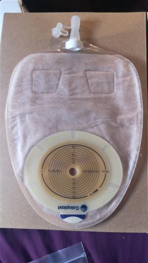 30 x SenSura urostomy bags 1-piece transparent