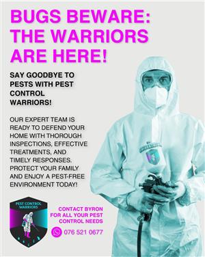 Pest Control Winter Specials