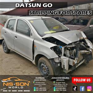 DATSUN GO STRIPPING FOR SPARES