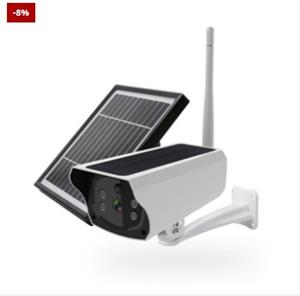 Dual Solar Power CCTV Camera