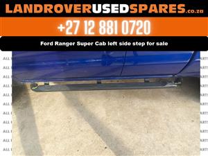 Ford Ranger left side step bars - running boards – foot board for sale used