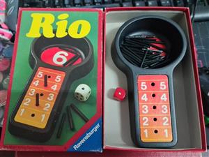 Rio Dice Game by Ravensburger Strategy Game from Germany 1981 PTA Montana Park