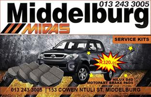 Hilux D4D Motopart Brake Pads Don’t miss out – limited time offer!