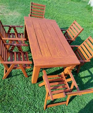 Saligna wood furniture at good prices