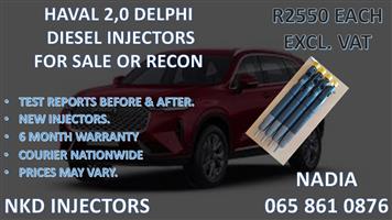 HAVAL 2.0 DELPHI DIESEL INJECTORS FOR SALE | RECON OR EXCHANGE.