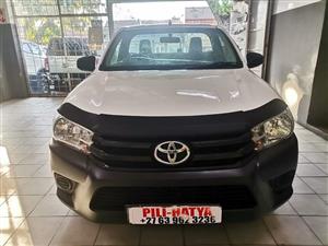 2017 TOYOTA HILUX 2.0 VVTI SINGLE CAB MANUAL