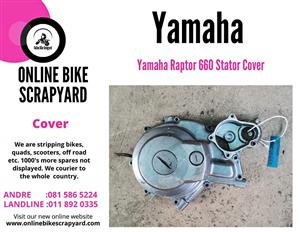 Yamaha Raptor 660 stator cover. Online bike Scrapyard new and secondhand spares and accessories. We