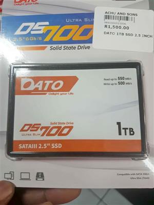 1TB SSD HDD AVAILABLE NOW