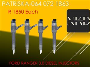 AFFORDABLE DIESEL INJECTORS FOR FORD RANGER 3,0 INJECTORS FOR SALE