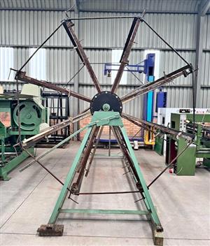 Rotary Clamp Press 2.4m x 1m Manual 8 Station