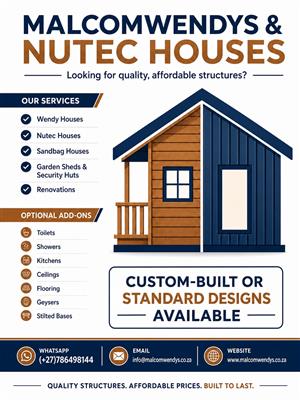 Wendy house and Nutect house