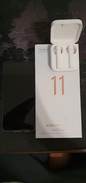 Xiaomi 11T Pro 5g 256gb plus wireless earbuds