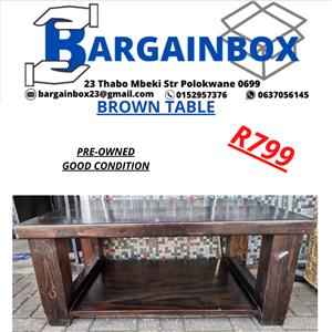 BROWN TABLE