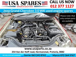 Jeep Grand Cherokee 3.0 WK used engine spares for sale 