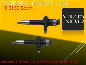 AFFORDABLE DIESEL INJECTORS FOR MITSUBISHI TRITON 2.5 DIESEL INJECTORS FOR SALE