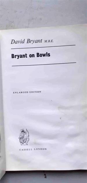 Bryant on bowls - David Bryant