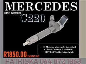 MERCEDES C220 DIESEL INJECTORS FOR SALE ON SAME DAY SERVICES