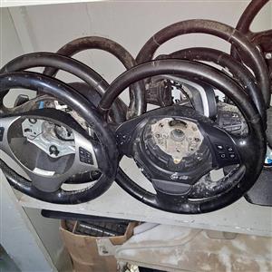 Bmw steering wheels and airbags