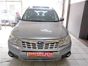 2012 SUBARU FORESTER 2,5 AUTOMATIC PETROL 109000KM SILVER COLOUR SUNROOF REVERSE CAMERA LEATHE