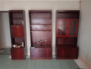 Three piece wooden tv wall mount 