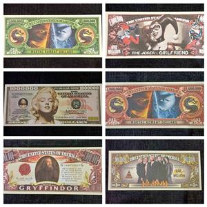 18 x Novelty Notes