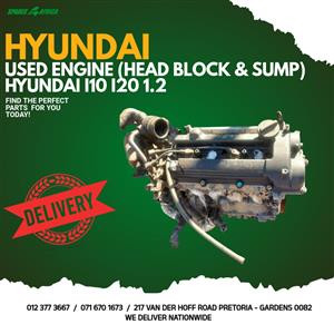 HYUNDAI i10 / i20 1.2 USED ENGINE