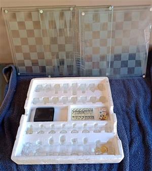 Glass - Chess, Checkers, Backgammon