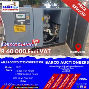 ATLAS COPCO ZT55 Compressor