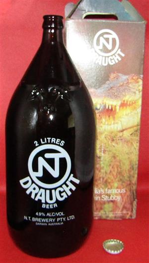 2l Darwin Stubbie Draught Beer Bottle