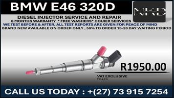 BMW E46 320 D Diesel Injectors 