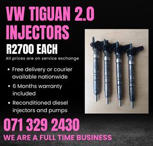 VW TIGUAN 2.0 INJECTORS FOR SALE WITH WARRANTY 