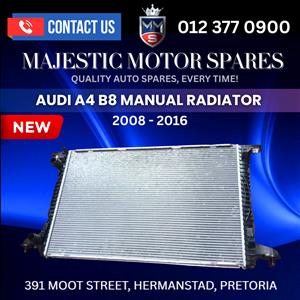 Audi A4 B8 Manual Radiator (2008–2016) – For Sale | New