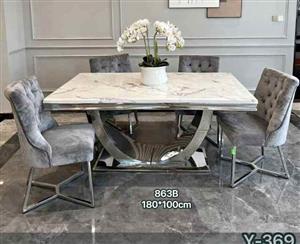 Dinning table and chairs available