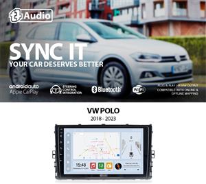 TT Audio Replacement Radio For VW POLO 2018-2024 (CLASS D)
