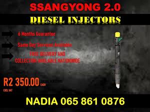 SSANGYONG 2.0 DIESEL INJECTORS FOR SALE FULLY TESTED