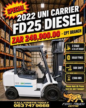 2022 Uni Carrier (2) FD25