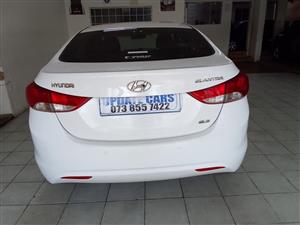 2012 HYUNDAI Elentra GLS 1.6 Automatic White petrol Service Book