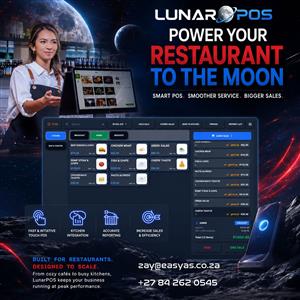 LunarPOS Point of Sale System for Retail and Restaurants