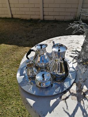Vintage Silver Plated Tea Set by Galleon