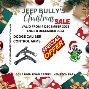 don't miss our holiday special on our control arms