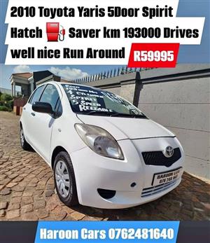  2010 Toyota Yaris 5Door Spirit