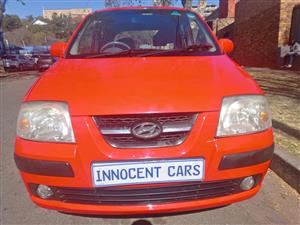 2007 HYUNDAI ATOS PRIME 1.1 GLS PETROL, MANUAL, RED IN COLOR, MILEAGE 