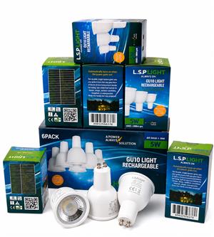 Rechargeable GU10 LED Bulb 5W