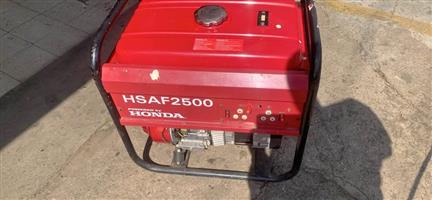 Honda generator GX160  280 Steve Biko road  Gezina  Pretoria  