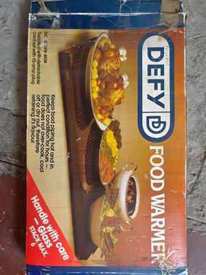 DEFY FOOD WARMER