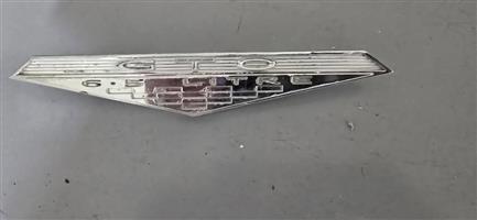 1964-68 GTO 6.5 Litre Fender Badge.