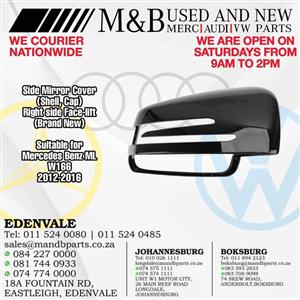 Side Mirror Cover (Shell, Cap) Left Side FaceLift (Brand New) Suitable for Mercedes-Benz ML W166