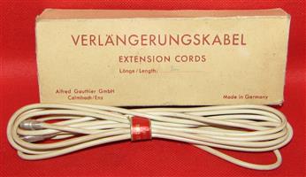 3m Vintage PC Sync Flash Extension Lead to Camera Male to Female Cable