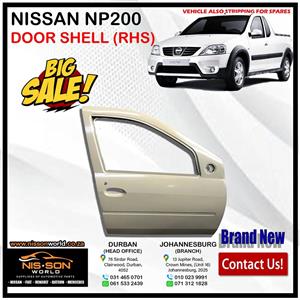 NISSAN NP200 DOOR SHELL RHS